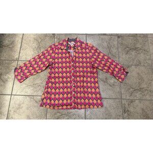 Foxcroft NYC Women's Cora Wrinkle-Free Summer Status Shirt